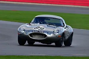 Jaguar Classic Challenge Prints: CJ10 1727 Mike Wrigley, Matthew Wrigley, Jaguar E-Type