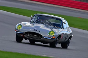 Jaguar Classic Challenge Prints: CJ10 1735 Oliver Bryant, Jaguar E-Type FHC