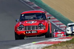 Equipe Classic Racing Prints: CJ10 3779 Andrew Moore, Triumph TR4