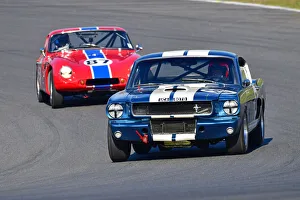 CJ10 4209 Paul Kennelly, Ford Mustang Shelby GT350, Mark Ashworth, Simon Ashworth, TVR Grantura Mk III