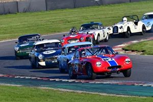 Equipe Classic Racing Prints: CJ10 4450 Mark Ashworth, TVR Grantura Mk III