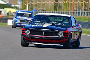 Gerry Marshall Trophy Prints: CJ10 5187 Jason Plato, Craig Davies, Ford Mustang Boss 302