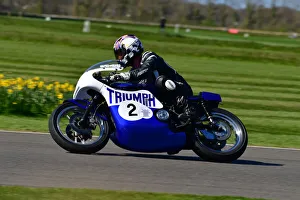 Richard Aldous Prints: CJ10 5299 Richard Aldous, Rob North Triumph Trident