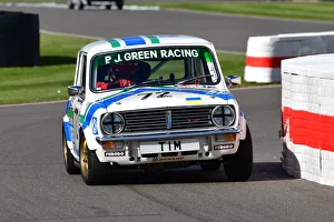 Gerry Marshall Trophy Prints: CJ10 6079 Harvey Death, Stiq Blomqvist, Mini 1275 GT