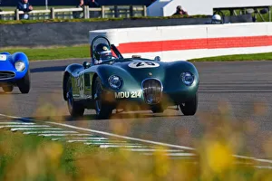 Nigel Webb Prints: CJ10 6393 Nigel Webb, Jaguar C-Type