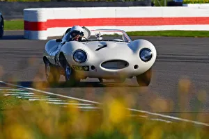 Peter Collins Trophy Prints: CJ10 6396 Gary Pearson, Jaguar D-Type