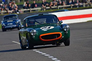 Weslake Cup Prints: CJ10 6431 Ian Burford, Austin Healey Sebring Sprite, Lumbertubs
