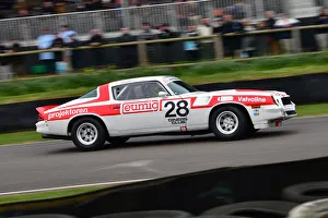 Early Evening Racing Prints: CJ10 7286 Jack Tetley, Chevrolet Camaro Z28