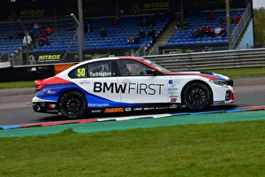BTCC Launch Day, Thruxton, 13th April 2022 Prints: CJ10 7439 Colin Turkington, BMW 330e M Sport