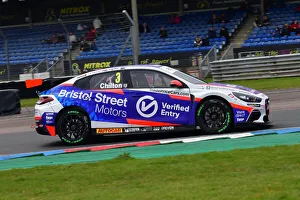 BTCC Launch Day, Thruxton, 13th April 2022 Prints: CJ10 7442 Tom Chilton, Hyundai i30N