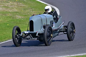 Prints of William Twelvetrees, Wolseley 16/20, Allcomers Handicap Race, a five lap race with the objective being that all vehicles irrespective of size, weight or engine power The Vintage Sports Car Club, Seaman And Len Thompson Trophies Race Meeting, Cadwell Park Circuit, Louth, Lincolnshire, England, June, 2022 Prints: CJ10 7841 William Twelvetrees, Wolseley 16-20