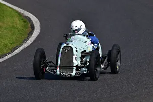 Prints of James Miles, Austin 7 Special, Allcomers Handicap Race, a five lap race with the objective being that all vehicles irrespective of size, weight or engine power, have an equal prospect of winning The Vintage Sports Car Club, Seaman And Len Thompson Trophies Race Meeting, Cadwell Park Circuit, Louth, Lincolnshire, England, June, 2022 Prints: CJ10 7847 James Miles, Austin 7 Special