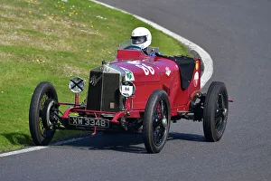 Prints of Christopher Mann, Alfa Romeo RL Targa Florio, Allcomers Handicap Race, a five lap race with the objective being that all vehicles irrespective of size, weight or engine power The Vintage Sports Car Club, Seaman And Len Thompson Trophies Race Meeting, Cadwell Park Circuit, Louth, Lincolnshire, England, June, 2022 Prints: CJ10 7852 Christopher Mann, Alfa Romeo RL Targa Florio