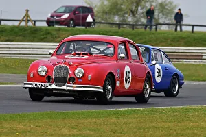 Ecurie Classic Racing Prints: CJ10 8315 Benjit Dhesi, Jaguar Mk1