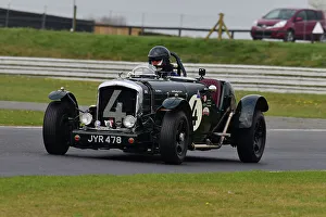 Prints of Vernon Moore, Bentley MK6 Special, Classic and Modern Motorsport Club - Classic Challenge, Sports Cars, GT's and Saloons manufactured from the 1950's to the 1970's HSCC Snetterton 300 April 2022 Prints: CJ10 8327 Vernon Moore, Bentley MK6 Special