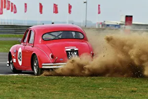 Ecurie Classic Racing Prints: CJ10 8414 Benjit Dhesi, Jaguar Mk1