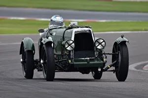The 'Mad Jack' For Pre-War Sports Cars Prints: CJ10 9518 Darren Turner, Aston Martin Team Car LM4