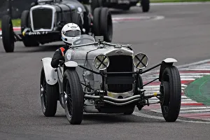 The 'Mad Jack' For Pre-War Sports Cars Prints: CJ10 9565 Frederic Wakeman, Patrick Blakeney-Edwards, Frazer Nash TT replica Super Sports