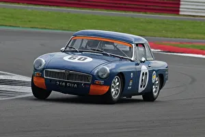 HSCC Historic Road Sports With Historic Touring Cars And Ecurie Classic Prints: CJ11 0192 Chris Thompson, MG B