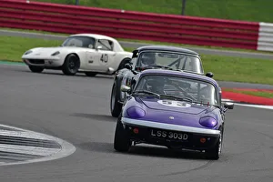 HSCC Historic Road Sports With Historic Touring Cars And Ecurie Classic Prints: CJ11 0202 Adrian Gilbert, Lotus Elan S3