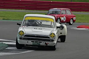 HSCC Historic Road Sports With Historic Touring Cars And Ecurie Classic Prints: CJ11 0207 Bob Bullen, Ford Lotus Cortina