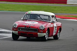 HSCC Historic Road Sports With Historic Touring Cars And Ecurie Classic Prints: CJ11 0210 Noel Leonard, MG B