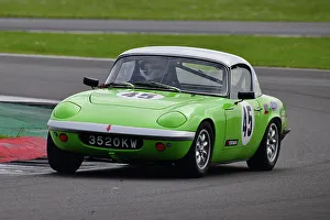 HSCC Historic Road Sports With Historic Touring Cars And Ecurie Classic Prints: CJ11 0216 Rupert Ashdown, Lotus Elan S1