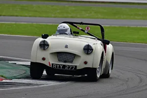 HSCC Historic Road Sports With Historic Touring Cars And Ecurie Classic Prints: CJ11 0243 Richard Owen, Triumph TR2