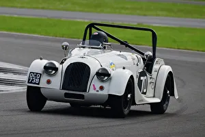HSCC Historic Road Sports With Historic Touring Cars And Ecurie Classic Prints: CJ11 0247 Alan House, Morgan Plus 4