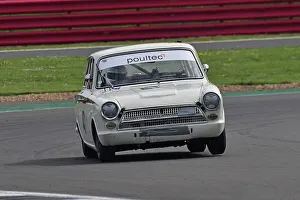 HSCC Historic Road Sports With Historic Touring Cars And Ecurie Classic Prints: CJ11 0278 Nigel Cox, Ford Lotus Cortina