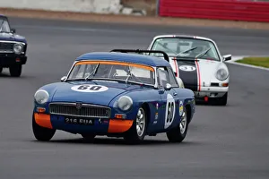 HSCC Historic Road Sports With Historic Touring Cars And Ecurie Classic Prints: CJ11 0967 Chris Thompson, MG B