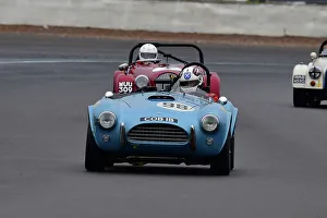 HSCC Historic Road Sports With Historic Touring Cars And Ecurie Classic Prints: CJ11 0982 Kevin Kivlochan, AC Cobra