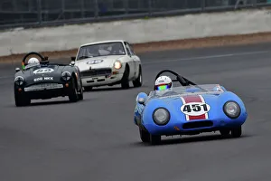 HSCC Historic Road Sports With Historic Touring Cars And Ecurie Classic Prints: CJ11 0998 Dafydd Richards, Lotus 11