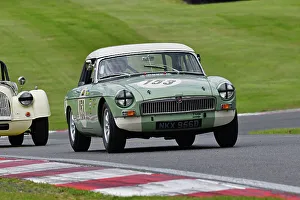 Steve Spink Prints: CJ11 2519 Steve Spink, MG B Roadster