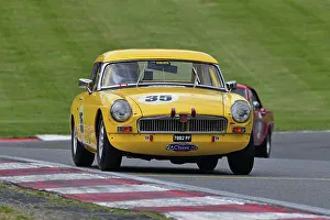 Tim Greenhill Prints: CJ11 2547 Tim Greenhill, MG B FIA