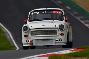 Prints of Bart Lemaire, Trabant 601 RS, Youngtimer Touring Car Challenge, an eclectic mix of; touring cars, sports cars, prototypes, Le Mans cars from Great Britain, mainland Europe, Scandinavia and the USA Masters Historic Festival - Brands Hatch - 28th/29th May 2022 Prints: CJ11 2861 Bart Lemaire, Trabant 601 RS