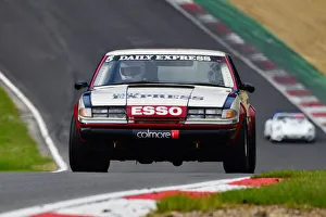Prints of Riorden Welby, Rover SD1, Youngtimer Touring Car Challenge, an eclectic mix of; touring cars, sports cars, prototypes, Le Mans cars from Great Britain, mainland Europe, Scandinavia and the USA Masters Historic Festival - Brands Hatch - 28th/29th May 2022 Prints: CJ11 2869 Riorden Welby, Rover SD1
