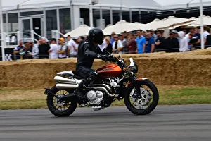 Racing Bikes Prints: CJ11 3633 Simon Pitelet, Brough Superior Lawrence Nefud