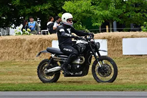 Wo Wheel Grand Prix Heroes Prints: CJ11 4314 Triumph Scrambler 1200 Bond Limited edition