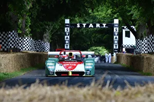 Gt Racers Prints: CJ11 4359 Deborah Mayer, Ferrari 333SP