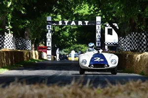 Gt Racers Prints: CJ11 4363 Tazio Ottis, Ferrari 750 Monza