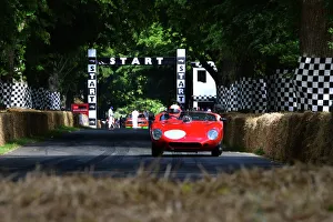 Gt Racers Prints: CJ11 4409 Sam Hancock, Tim Samways, Ferrari 246S Dino