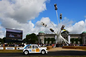 40 Years Of Group B Rally Cars Prints: CJ11 4533 Tim Bendle, MG Metro 8R4