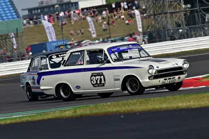 45 Minute Race Prints: CJ11 8222 Mike Gardiner, Dan Cox, Ford Lotus Cortina