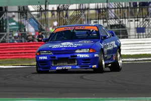 Prints of Ric Wood, Nissan Skyline GTR, An impressive grid for the Tony Dron Memorial Trophy for MRL Historic Touring Cars, a 45 minute race on the full Grand Prix circuit, with an optional second driver The Classic Silverstone August 2022 Prints: CJ11 8259 Ric Wood, Nissan Skyline GTR