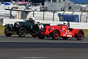 CJ11 8373 Peter Dubsky, Aston Martin 15:98 2 Seater, Simon Llewellyn, Bentley 3-4½ Litre