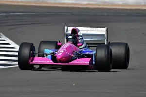 Prints of Michael Fitzgerald, Brabham BT60Y, Ignition GP 90's F1, Demonstration laps from F1 cars from 1989 to 1999, a time before turbocharging, powered by high revving engines with V8 The Classic Silverstone August 2022 Prints: CJ11 8702 Michael Fitzgerald, Brabham BT60Y