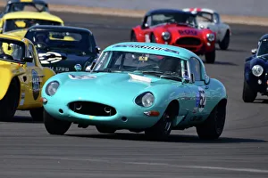 Andy Newall Prints: CJ11 9011 Andy Newall, Rhea Sautter, Jaguar E-Type
