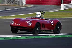 John Burton Prints: CJ11 9782 Nick Finburgh, John Burton, Alton Jaguar