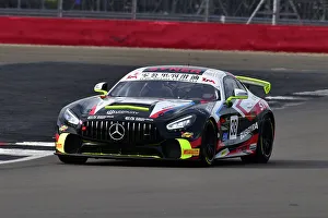 Prints of David Vrsecky, Mercedes-AMG GT4, Masters GT4 Classic Silverstone Challenge, two thirty minute races for vehicles constructed to GT4 regulations, divided into two classes The Classic Silverstone August 2022 Prints: CJ12 0505 David Vrsecky, Mercedes-AMG GT4
